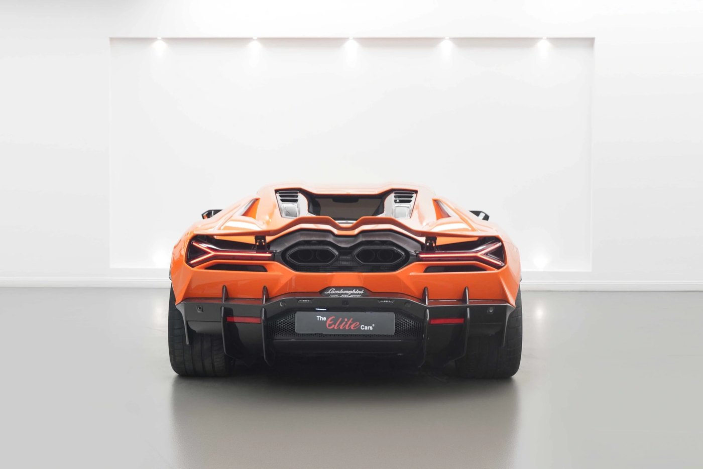2024 Lamborghini Revuelto Arancio Xanto — rear