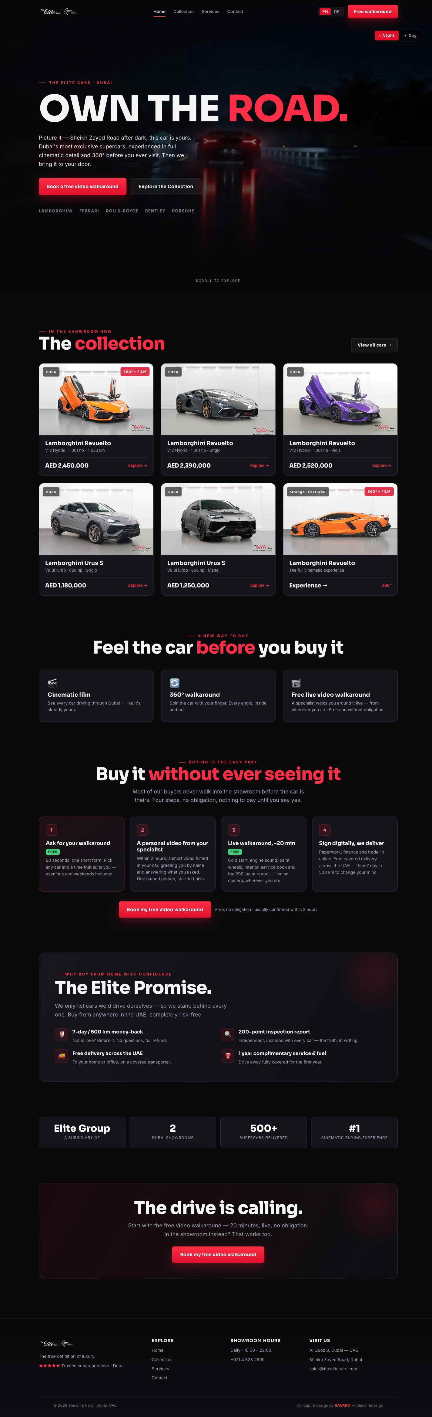 New site by RAVARO